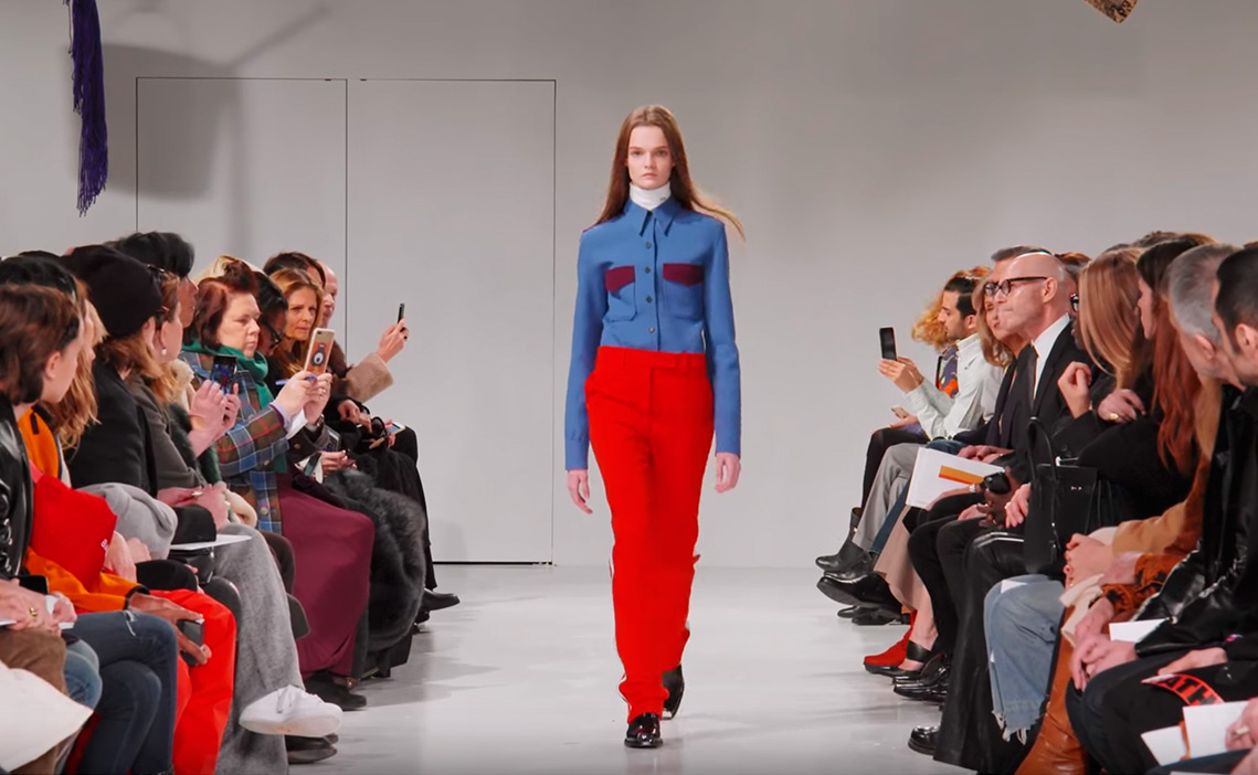 Calvin Klein Runway Video Still