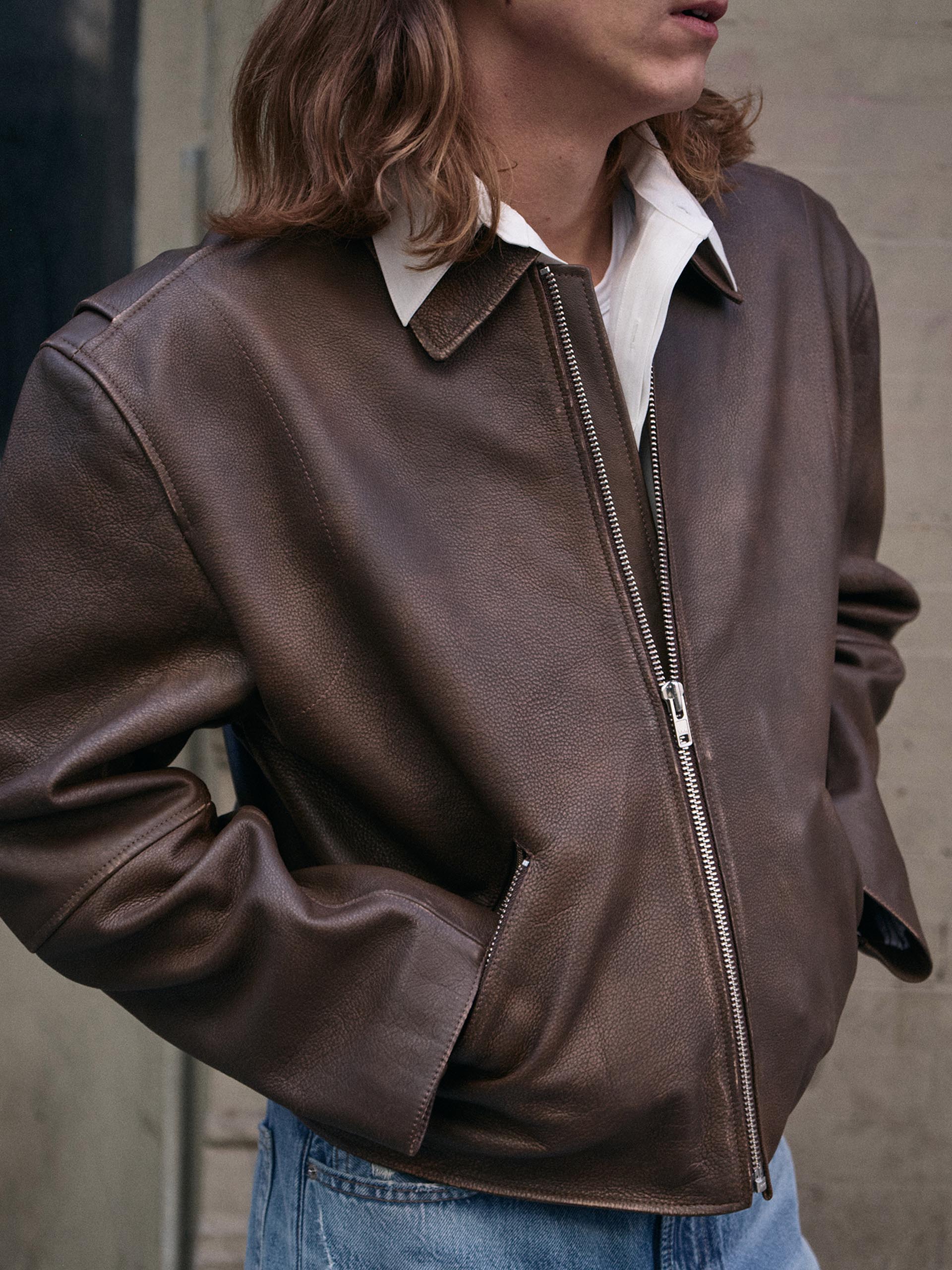 Pierce wearing Calvin Klein apparel