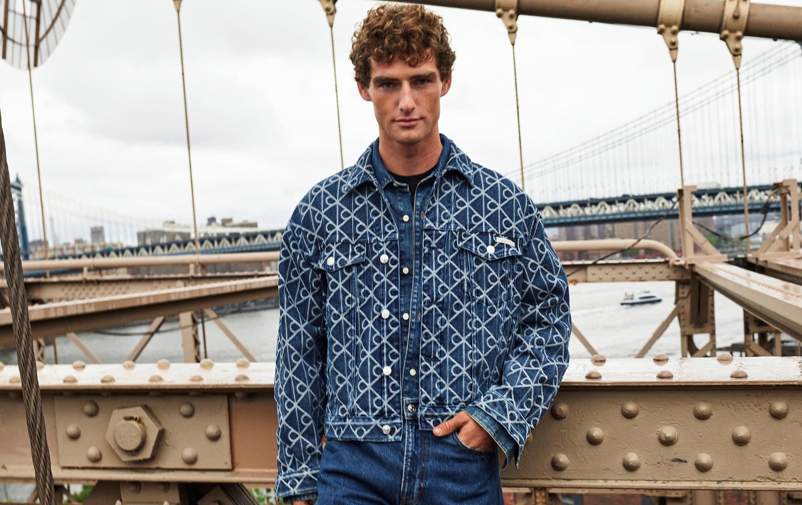 Models wearing Calving Klein