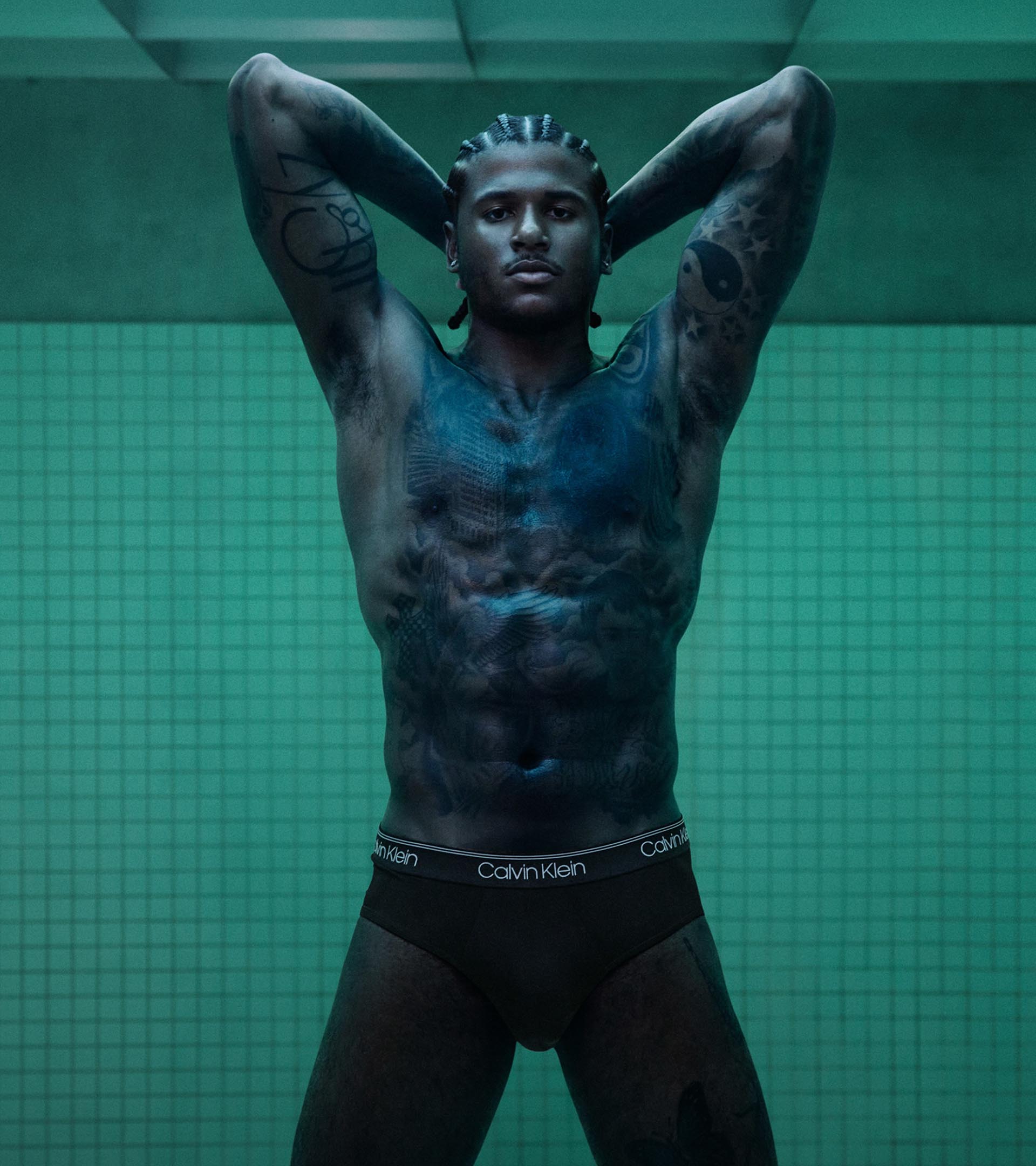 Jalen Green wearing Microfiber Stretch Hip Brief.