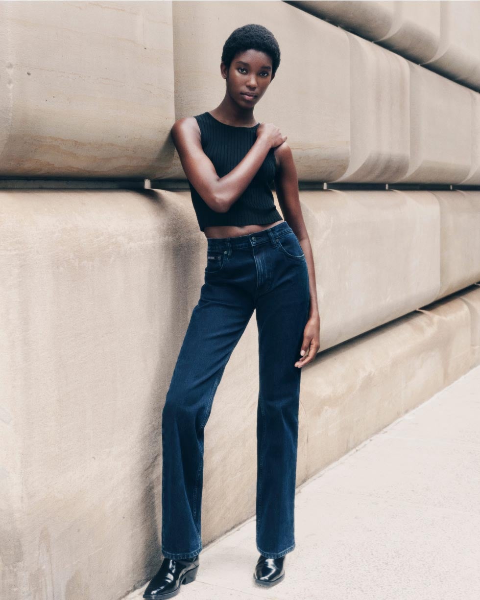 Calvin Klein Jeans Blusa ML Recortes Sustainable Off White BL569 - Transwear