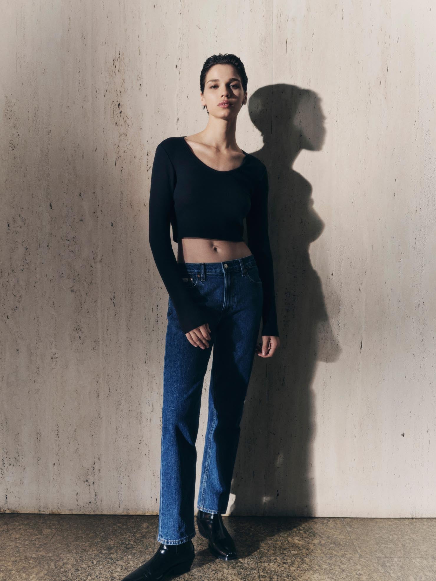 Original Ultra High Straight Fit Indigo Jeans | Calvin Klein