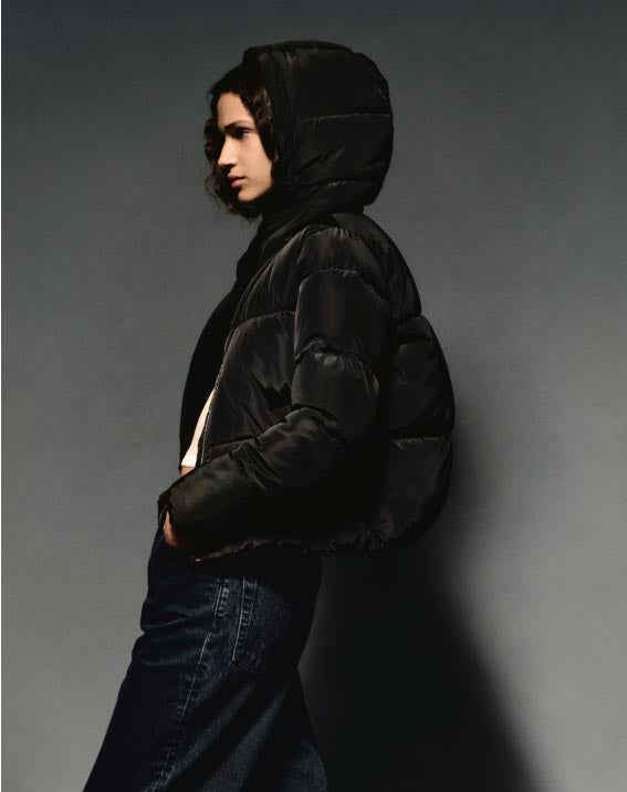 Repreve® Cropped Puffer Jacket | Calvin Klein® USA-gemektower.com.vn