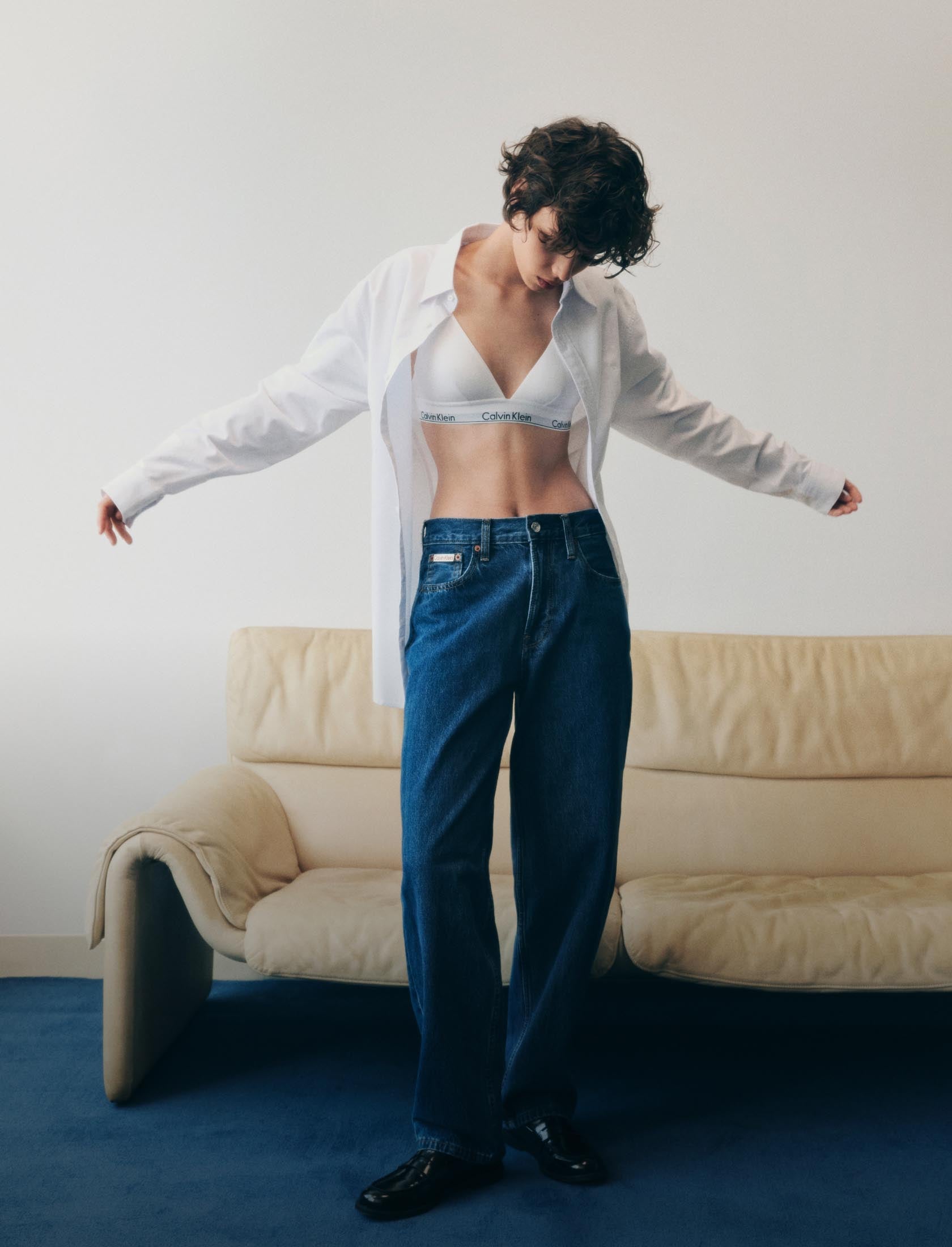 Calvin Klein Underwear Women's Modern Cotton Naturals Thong