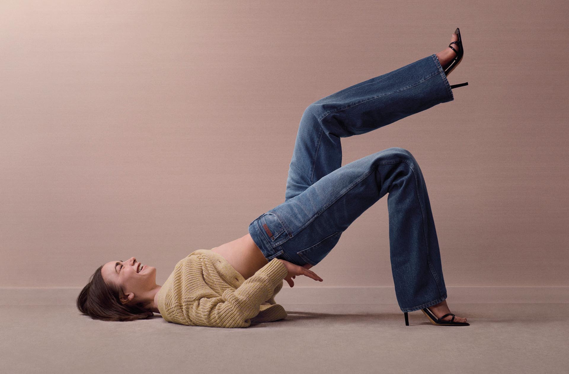 Lily Collins for Calvin Klein