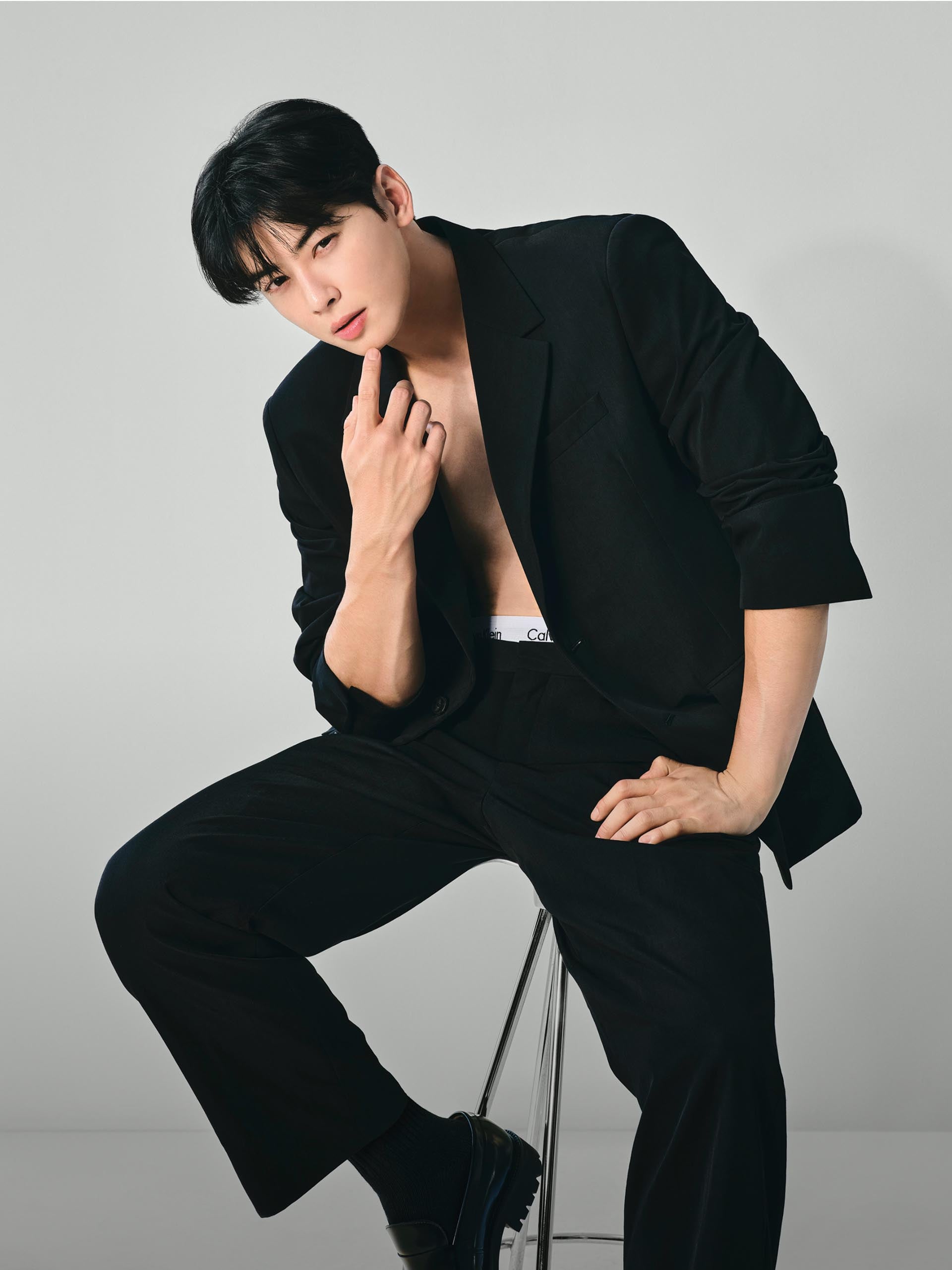 CHA in Calvin Klein apparel