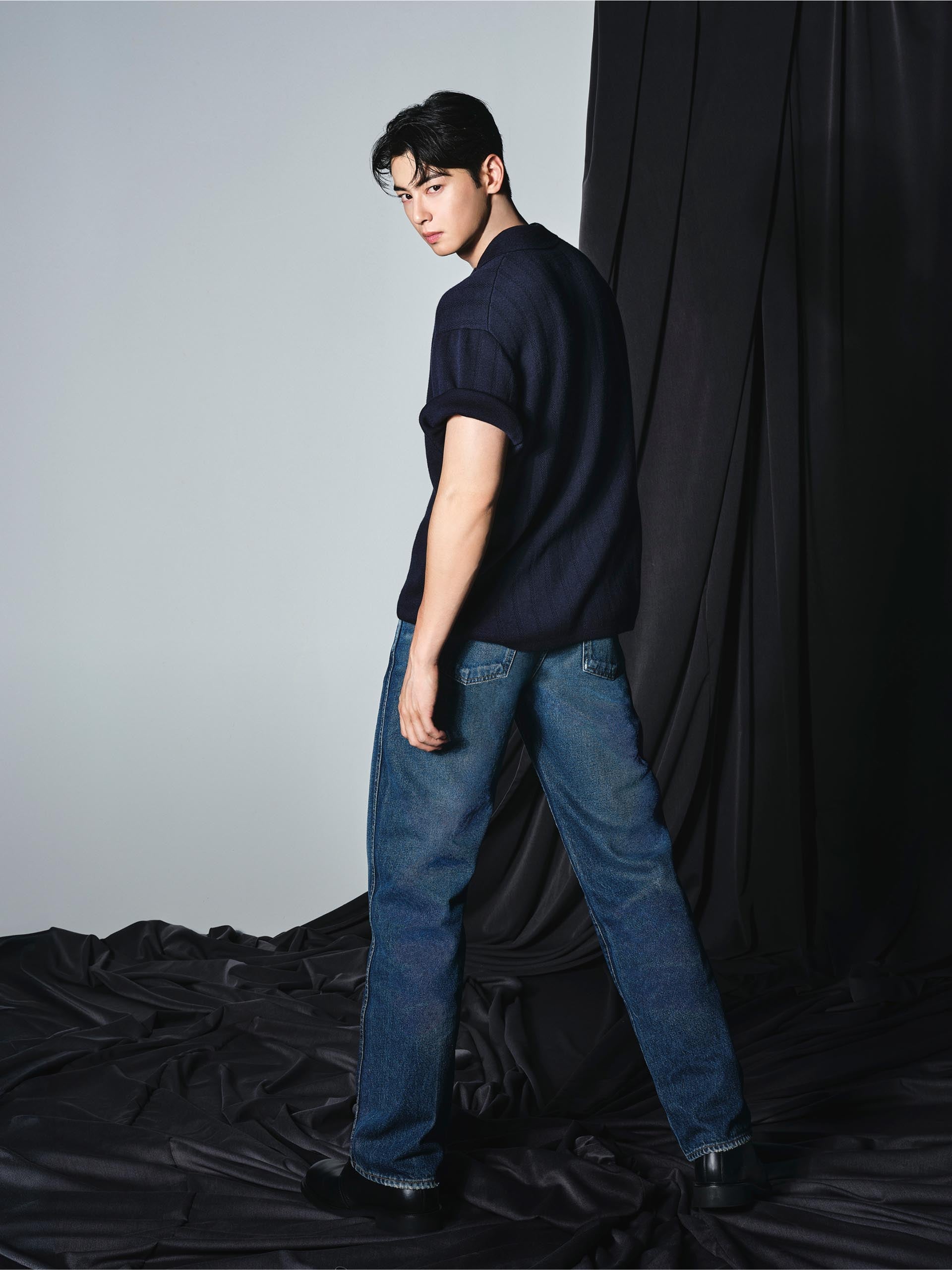 CHA in Calvin Klein apparel