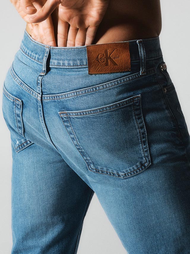 Shop Calvin Klein jeans.