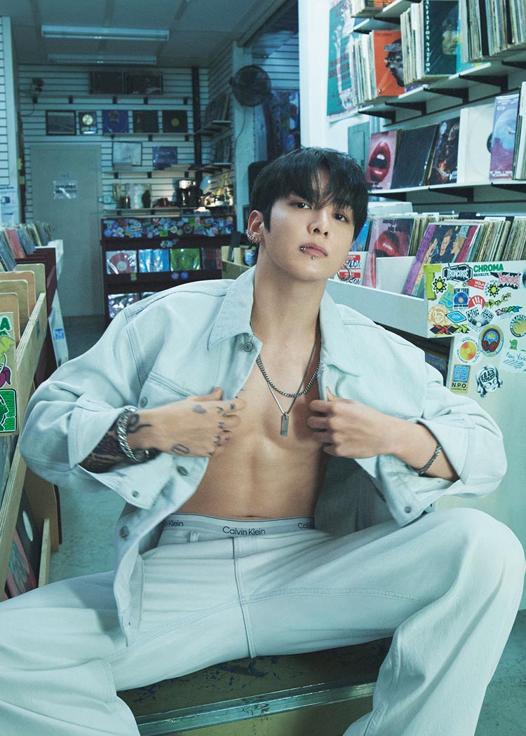 Jung Kook in Calvin Klein Denim