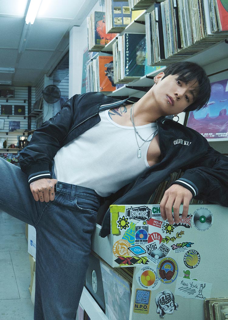 Jung Kook in Calvin Klein Denim
