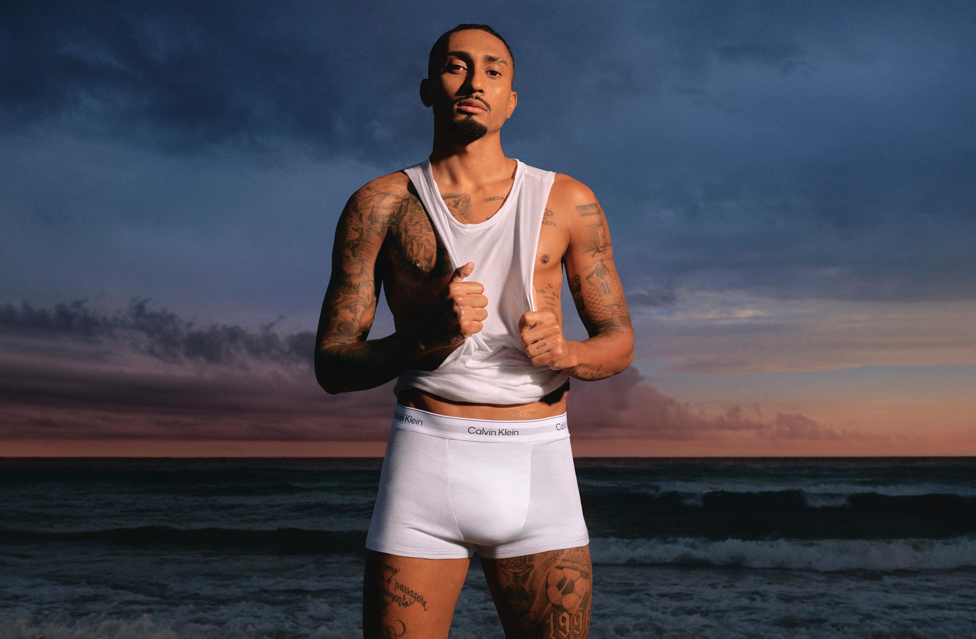 Raphina posing in Icon Cotton Stretch underwear