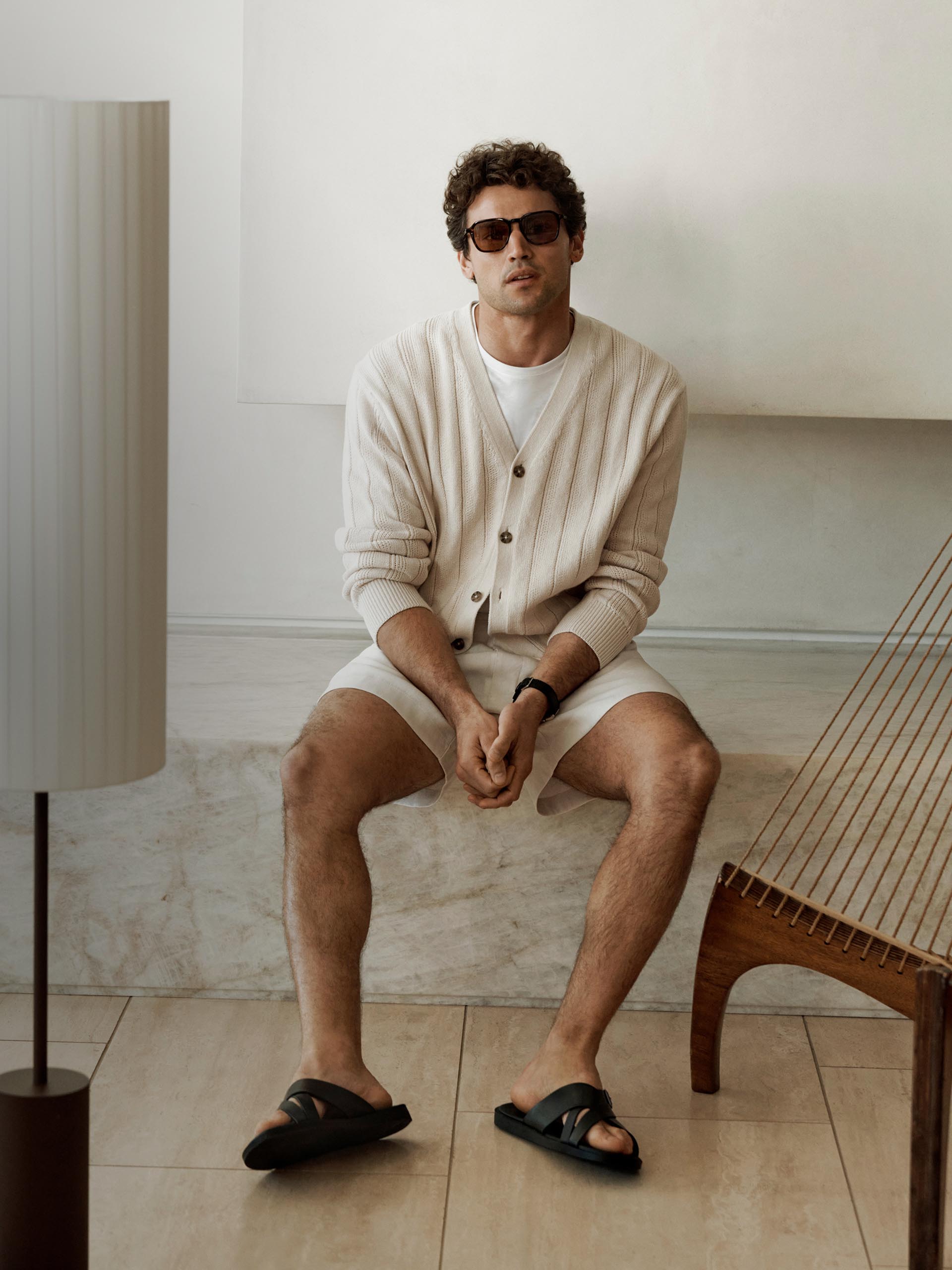 Models posing in Calvin Klein apparel