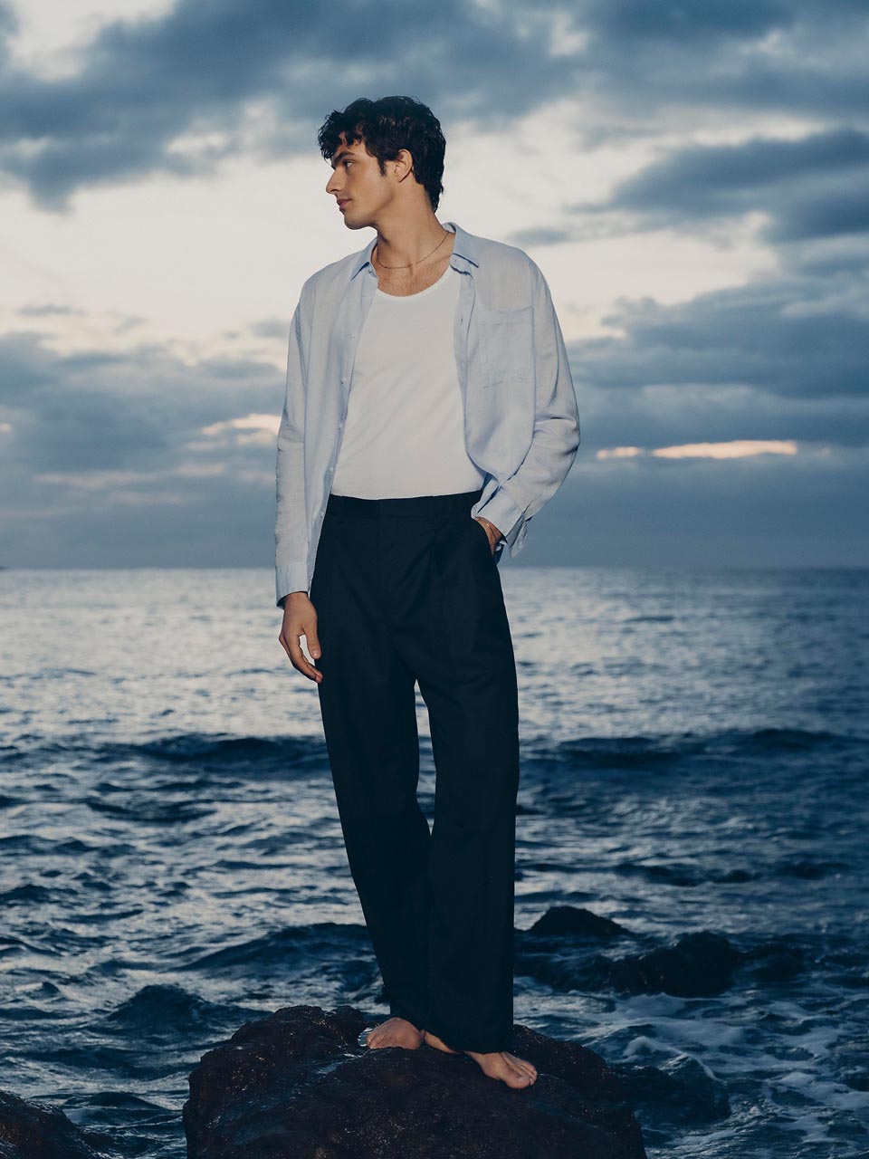 Lightweight tanks, shorts, and layers for spring heat