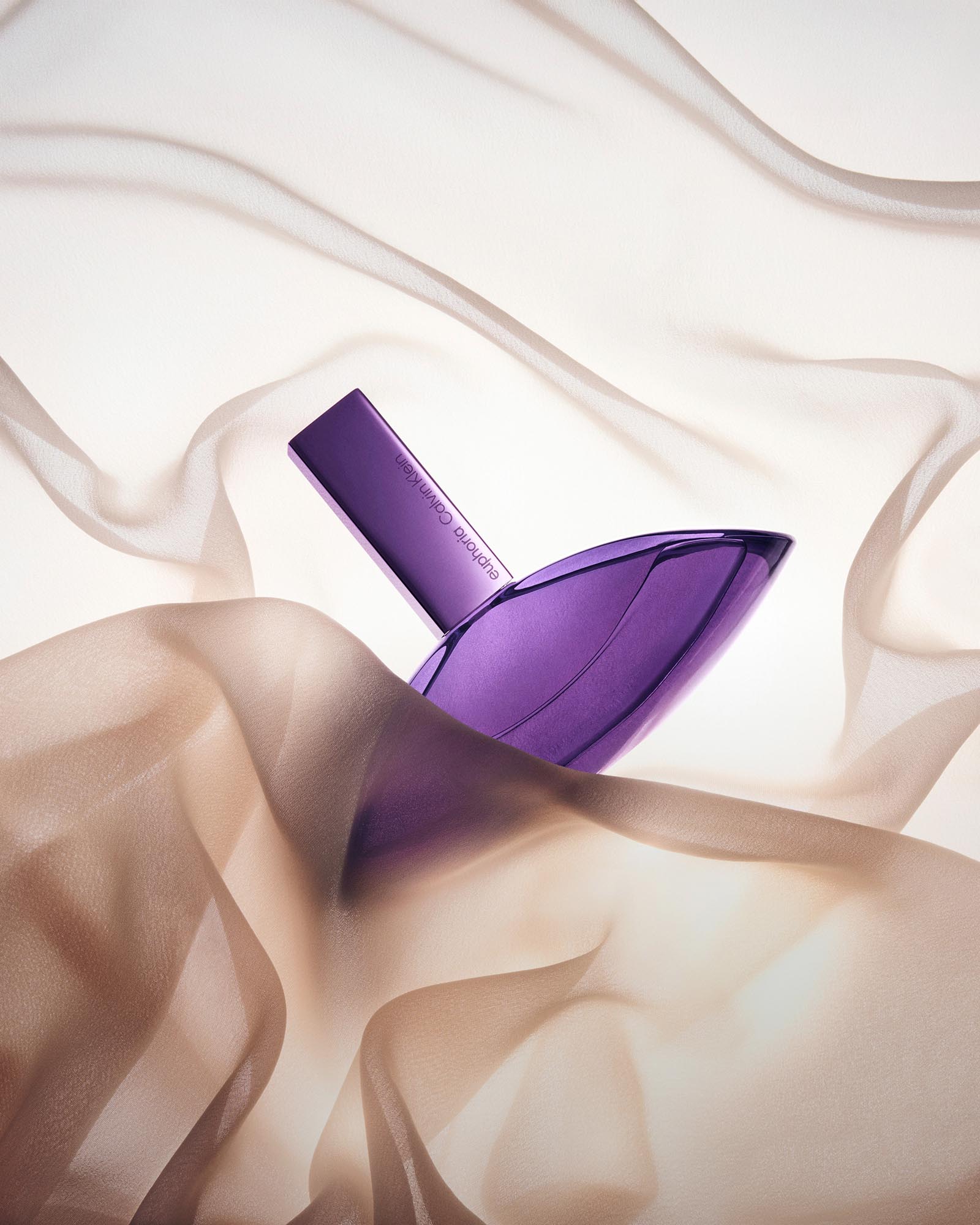 Still life image of a fragrance bottle