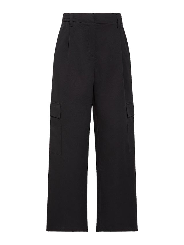Black cargo pants