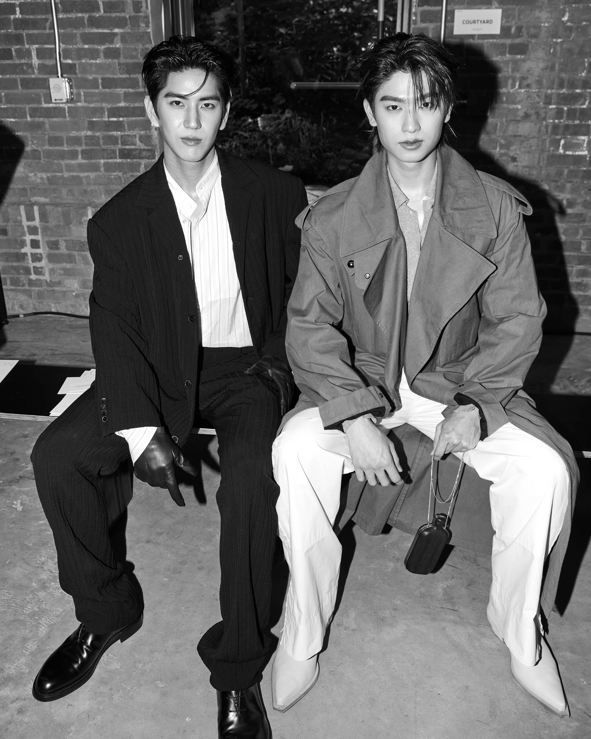 Celebrities at the Calvin Klein Collection Spring 2027 Runway show
