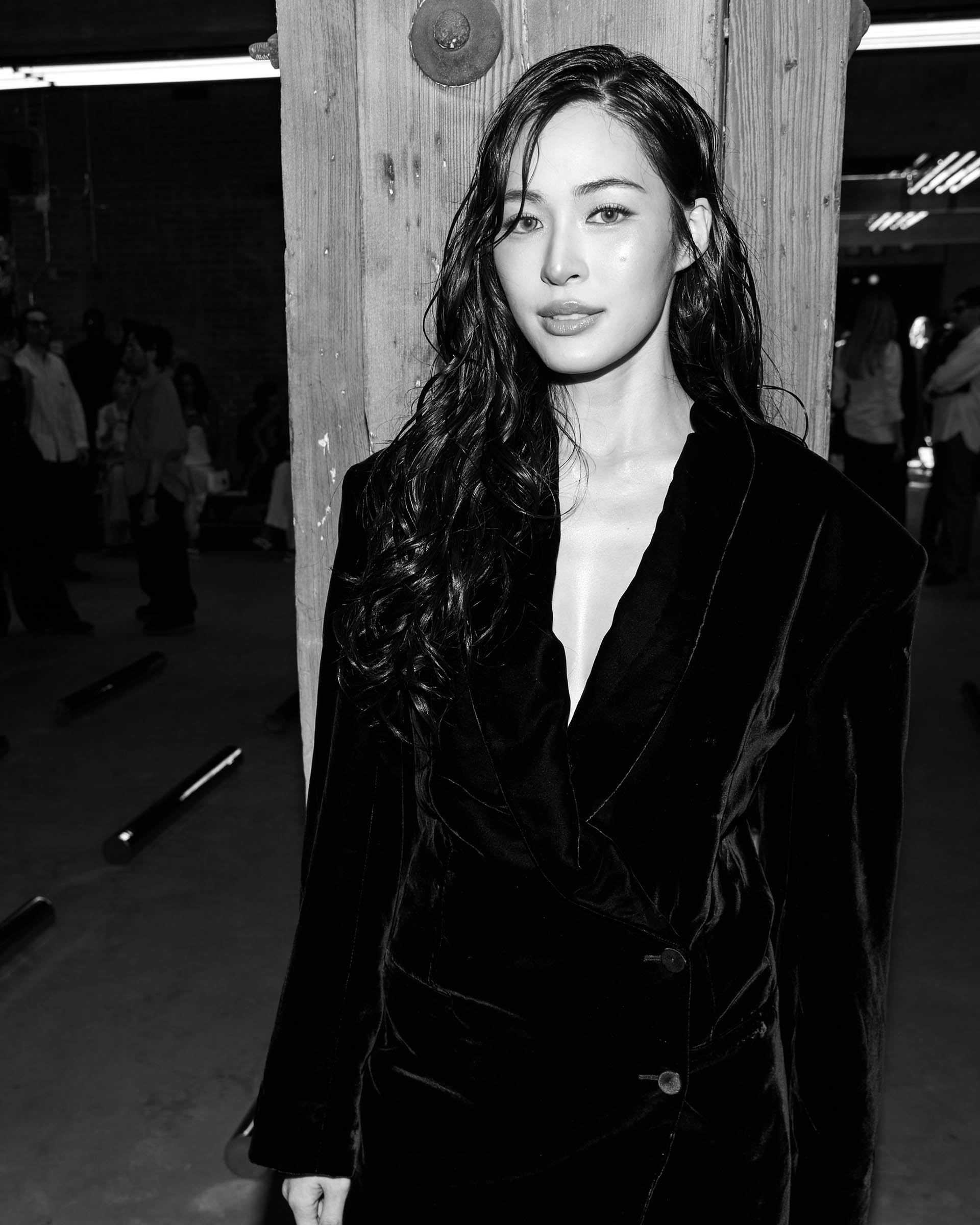 Celebrities at the Calvin Klein Collection Spring 2027 Runway show