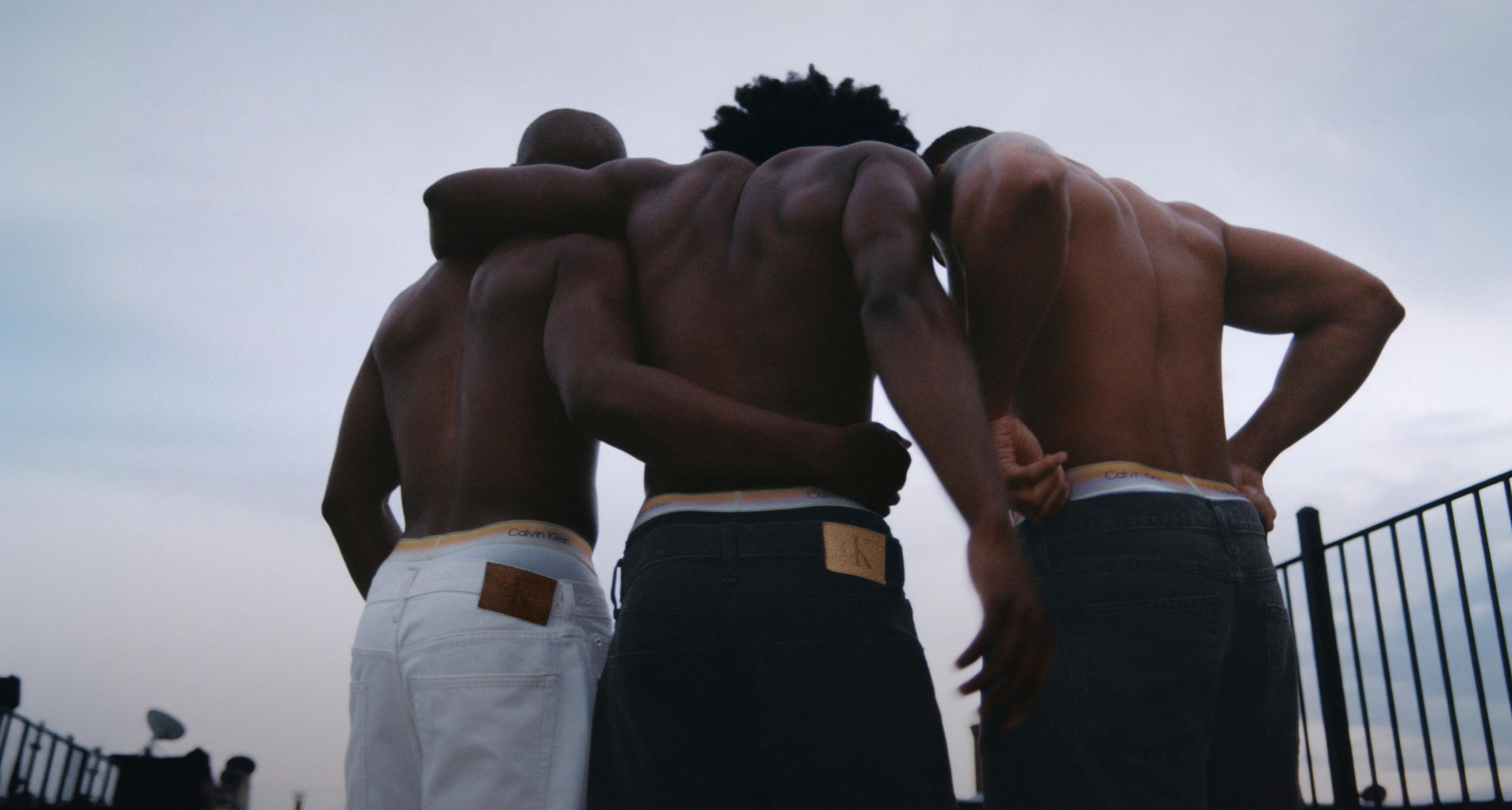 Models in Calvin Klein Jeans