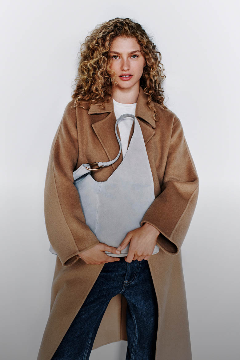 Models posing in fall apparel