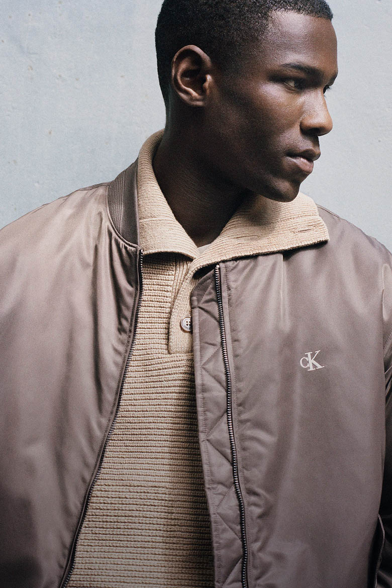 Models posing in Outerwear