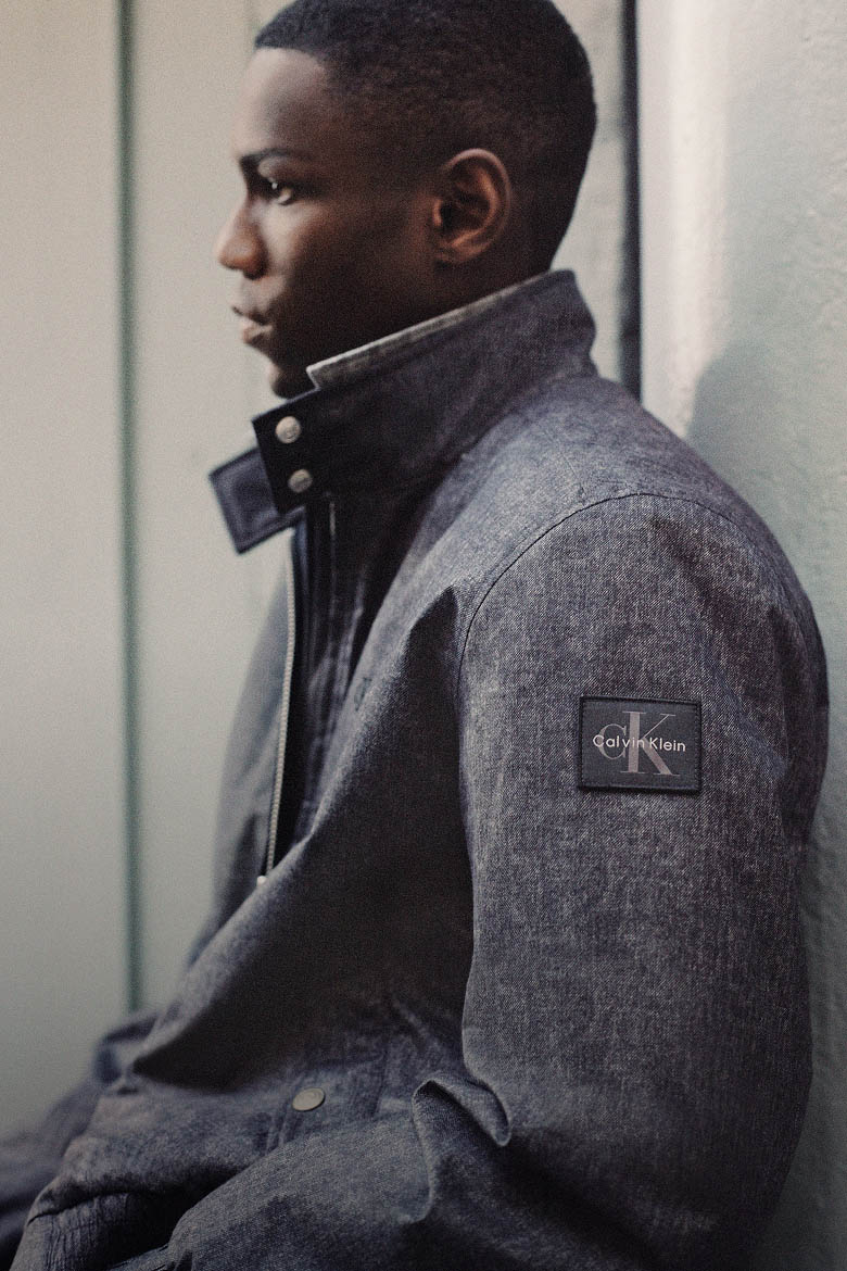 Models posing in Outerwear