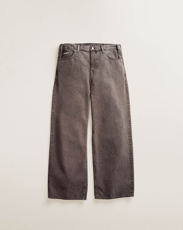 brown jeans